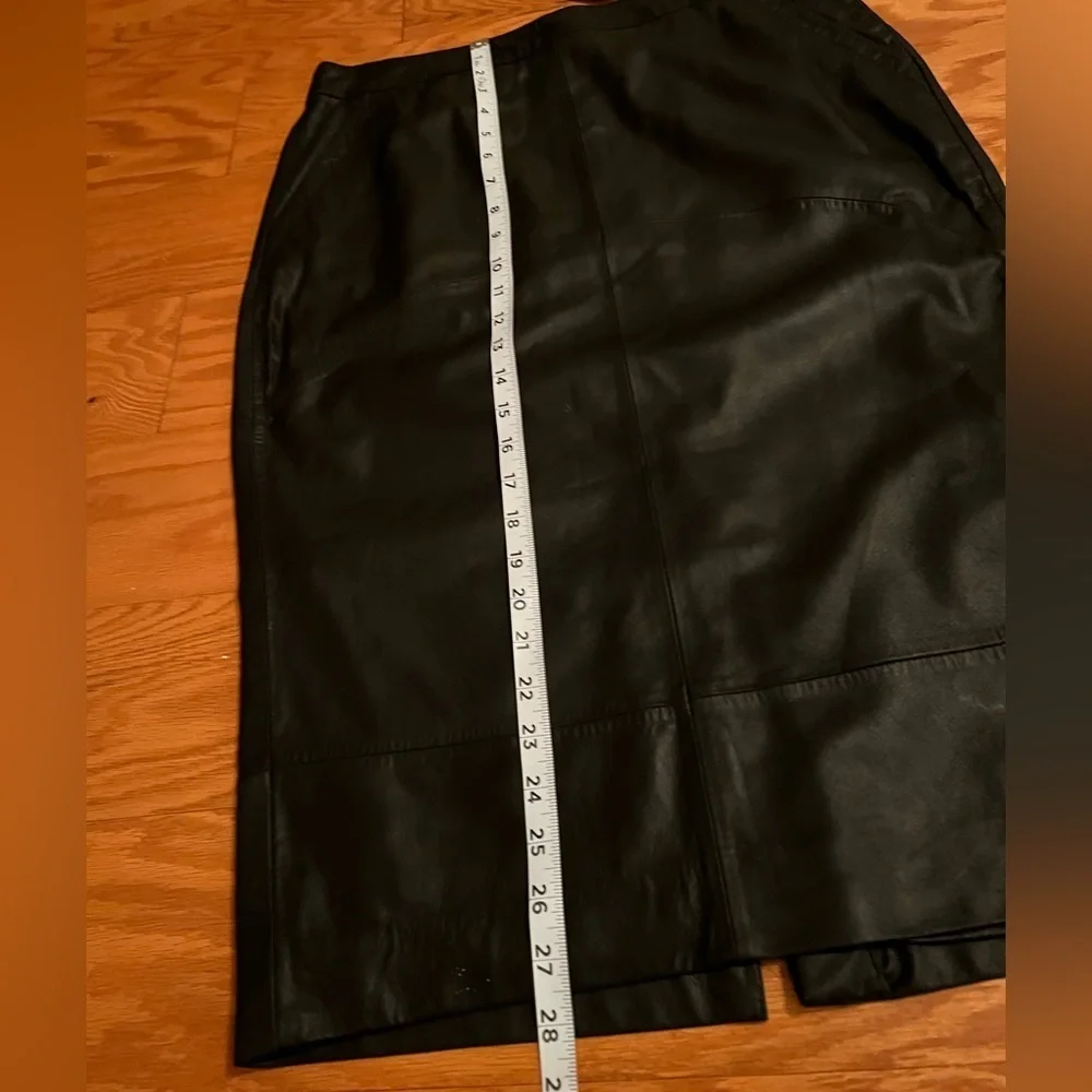 ASOS leather skirt with pockets, NWT, size 10
